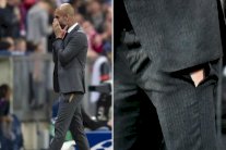 احتفالات غوارديولا بسداسية بايرن ميونيخ تمزق بنطاله