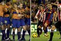 مباراة إسبانيول محطة تشافي لصناعة التاريخ مع برشلونة