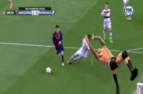 بواتنغ يتمزق مرتين في أمسية برشلونة وبايرن ميونيخ!