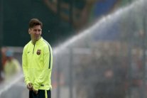 ميسي يستعد لدخول نادي الـ100مباراة أوروبية مع برشلونة