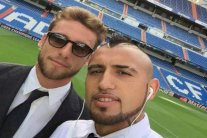 فيدال يستعد لموقعة الريال بـ