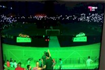 إنطفاء الأنوار في ملعب 