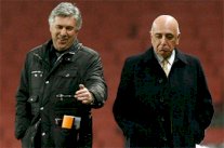 غالياني يغادر لمدريد لإقناع أنشيلوتي بالعودة لميلان 