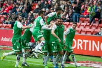 بيتيس وخيخون يعودان إلى دوري الاضواء في إسبانيا