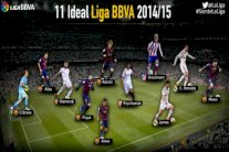 برشلونة حاضر في التشكيلة المثالية لليغا بـ6 لاعبين