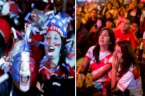 احتفالات تشيلية هستيرية وخيبة أمل بيروفية... في صور