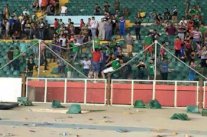 شغب جمهور فريق الشرطة العراقي يضرب بقوة!