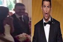 عريس إسباني يقلد صرخة رونالدو الشهيرة‎