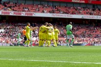 فوز فياريال على فولفسبورغ في كأس استاد الامارات