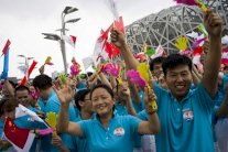 احتفالات منظمة في بكين بعد حصولها على الألعاب الشتوية