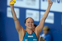 ذهبية 50 م فراشة للسويدية سيوستروم في مونديال السباحة