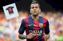 ألفيس يرتدي قميص رقم 6 في برشلونة وفاءً لصديقه تشافي