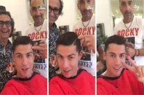 رونالدو يطلب من معجبيه رأيهم بقصة شعره الجديدة