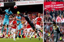 بالصور.. جماهير تشلسي تسخر من حارسها السابق بيتر تشيك