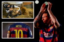 مولود يتسبب في إهداء ميسي قميصه لعجوز جورجية