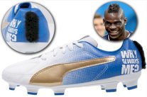 شركة رياضية تصمم حذاء مستوحى من قصة شعر بالوتيلي