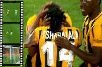 لاعب جنوب إفريقي يسجل هدفاً خرافياً