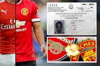 التعصب يدفع صيني لتغيير اسمه لمانشستر يونايتد وأرسنال