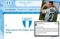 إبراهيموفيتش يتسبب بتعطل الموقع الإلكتروني لـ 