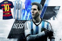 ميسي يتطلع لخوض 76 مباراة في 2015 مع البارسا والتانغو