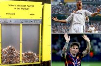 رونالدو يتفوق على ميسي في استفتاء