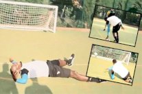 العداء بولت ينجح في رهان 