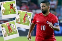 توران يظهر مهارته في المراوغة و