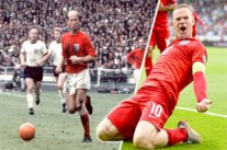 روني يعادل رقم تشارلتون في عدد الأهداف الدولية