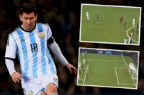 ميسي يسدد أسوأ ركلة حرة مباشرة في تاريخه