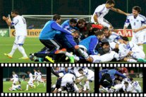 إحتفالية جنونية بسبب هدف غاب لمدة 14عاماً