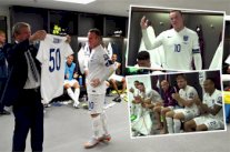 روني يلقي خطاباً مؤثراً بعد تحطيمه رقم بوبي تشارلتون