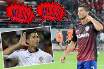 جماهير ألبانيا تهتف بأسم ميسي..ورونالدو يطالب بالمزيد