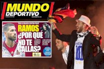 صحيفة كاتالونية تجلد راموس بسبب بيكيه