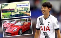 توتنهام يحذر لاعبه بعدم شراء سيارة حمراء بسبب أرسنال