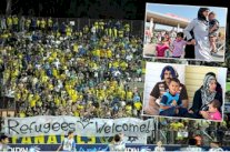 جماهير مكابي الإسرائيلي ترفض مساعدة اللاجئين السوريين