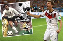 تألق توماس يدفع الألمان لمقارنته بالأسطورة غيرد مولر 