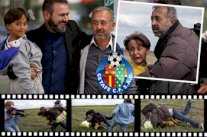 لاجئ سوري أوقعته صحافية مجرية فانتقل للتدريب بإسبانيا