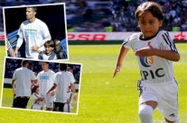 اللاجئ السوري يركل ضربة بداية لقاء ريال مدريد وغرناطة