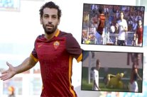 صلاح يوقع على أول أهدافه بقميص روما بطريقة رائعة