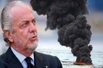 رئيس نابولي الإيطالي ينجو من موت محقق 