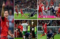 9 دقائق مجنونة تضع ليفاندوفسكي في سجل العمالقة