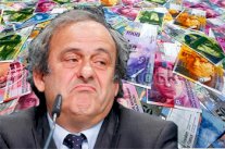 بلاتيني يعترف باستلامه المليوني فرنك سويسري من بلاتر