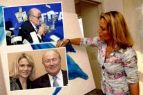 زوجة بلاتر السابقة تؤكد براءته من تهم فساد 