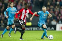 برشلونة وأتلتيكو لحسم بطاقة دور الأربعة قبل موقعتهما في الليغا