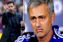 لاعبو اليونايتد يفضلون سيميوني على مورينيو لخلافة فان غال!