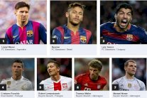 ميسي يتصدر استفتاء 