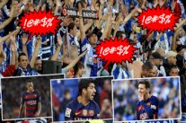 جمهور إسبانيول يُهين نيمار بهتافات عنصرية ويستفز ميسي وسواريز