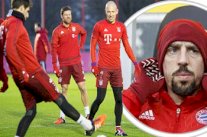 بايرن ميونيخ يستأنف تدريباته في غياب ريبيري