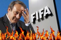 بلاتيني يحترق بنيران 