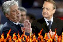 أنشيلوتي يفتح النار على رئيس ريال مدريد بعد إقالة بينيتيز